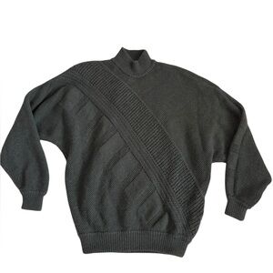 Umberto Ginocchietti women’s cable Knit Sweater 90’s